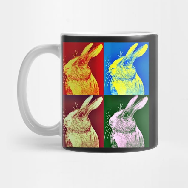 Dutch Rabbit POP Art! by YollieBeeArt